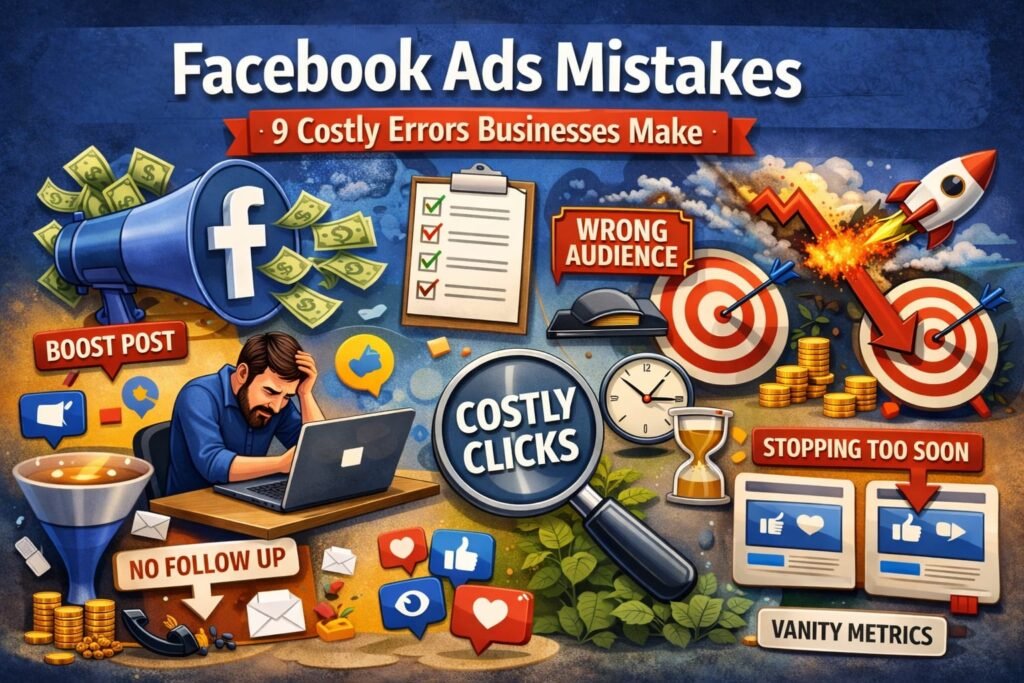 facebook ads mistakes
