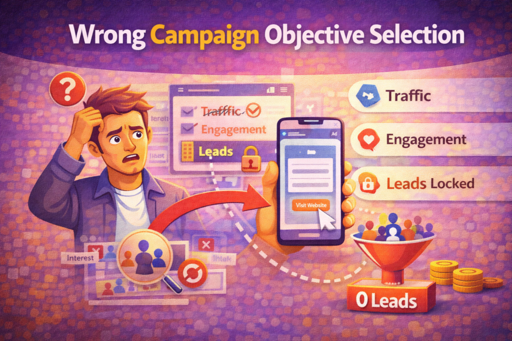 facebook ads not getting leads